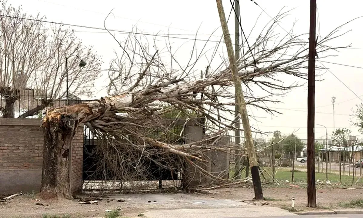 Temporal en Mendoza