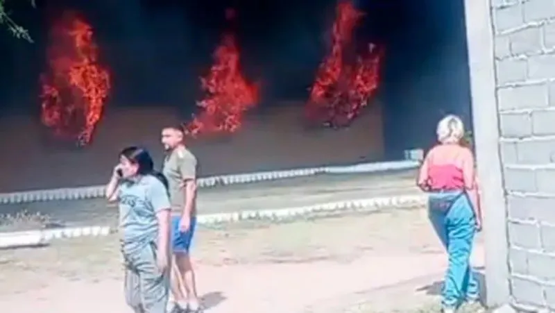 Incendio de un templo evangelista en Córdoba